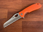 Honey Badger Serrated Rescue Knife (orange only at present)