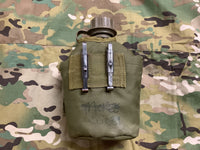 Ex-Army Canteen with Alice Clips