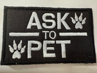 Patches/Badges  (With hook and loop fastener back or Sew on)