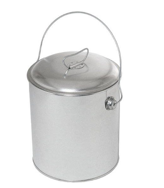 CAMP FIRE TIN BILLY CAN WITH LID 3.0L