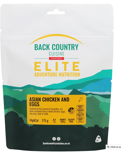 Back Country Asian Chicken and Eggs