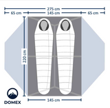 Domex Ascent 2-3 Person Tent. With FREE footprint while stocks last