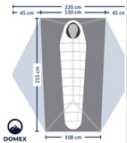 Domex Ascent 1-2 Person Tent. With FREE footprint while stocks last