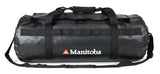 Manitoba 45L Gear Bag - Waterproof Travel Backpack/Duffle Bag | Black