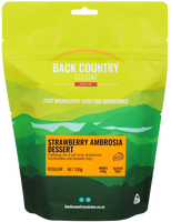 Back Country - Strawberry Ambrosia Dessert - 150 gram pack