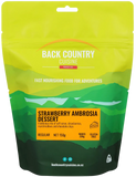 Back Country - Strawberry Ambrosia Dessert - 150 gram pack